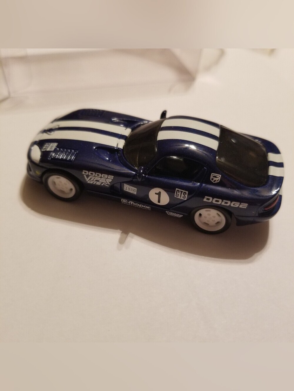 Racing Champions Custom Cruisers Blue Dodge Viper 1:64 Diecast Toy Car